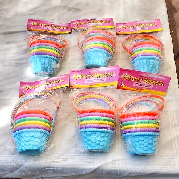 Easter Unlimited Other - Six - Pack of 6 Easter Party Baskets
